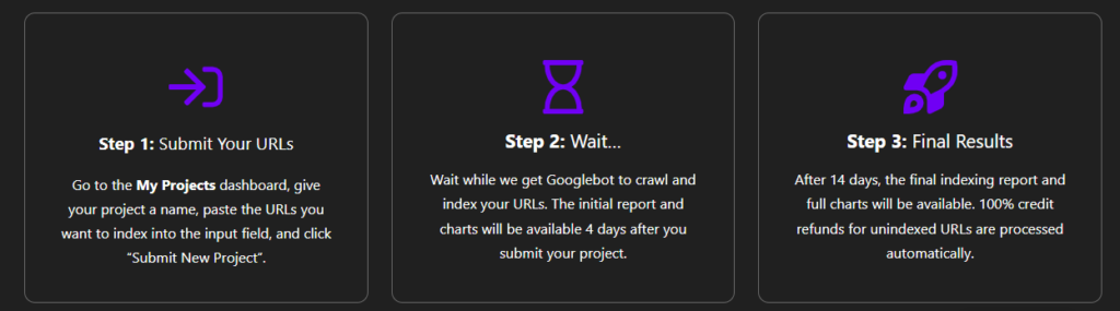 how does rapid url indexer work