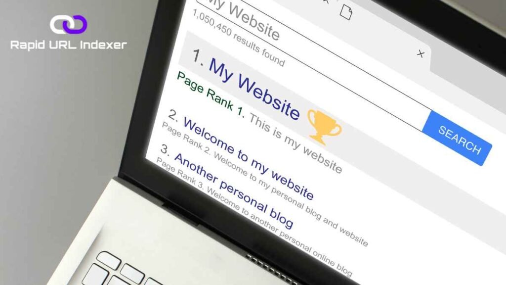 SEO results with Rapid URL Indexer