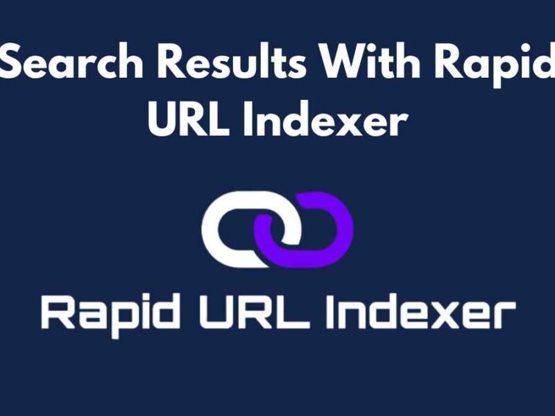 SEO results with Rapid URL Indexer